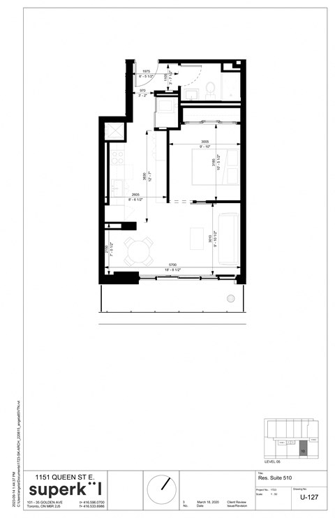 floor plan of the upper level of the house
